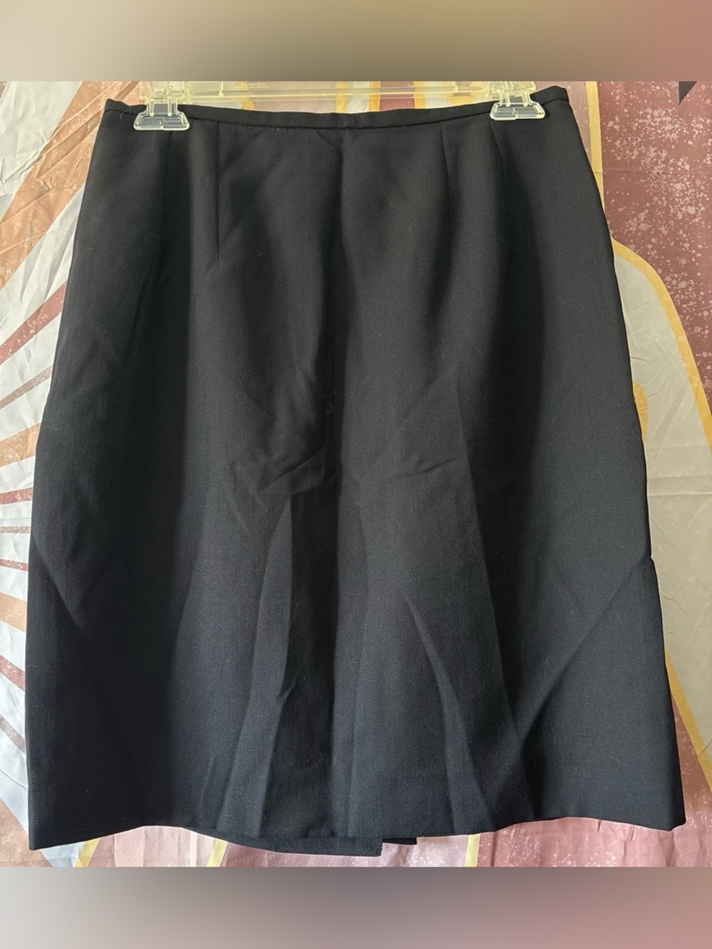 Amanda Smith Black A-Line Skirt